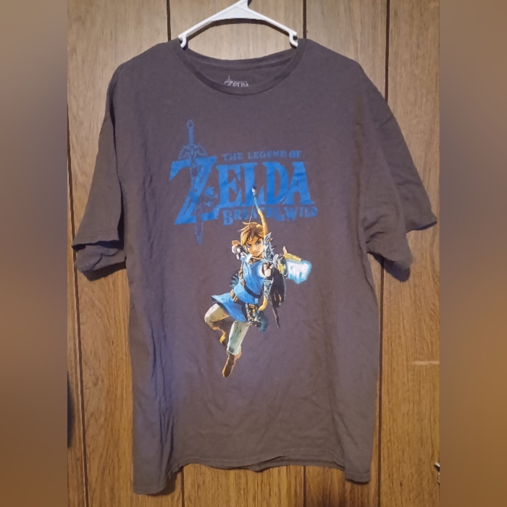 Legend of Zelda Breath of the Wind t shirt XL